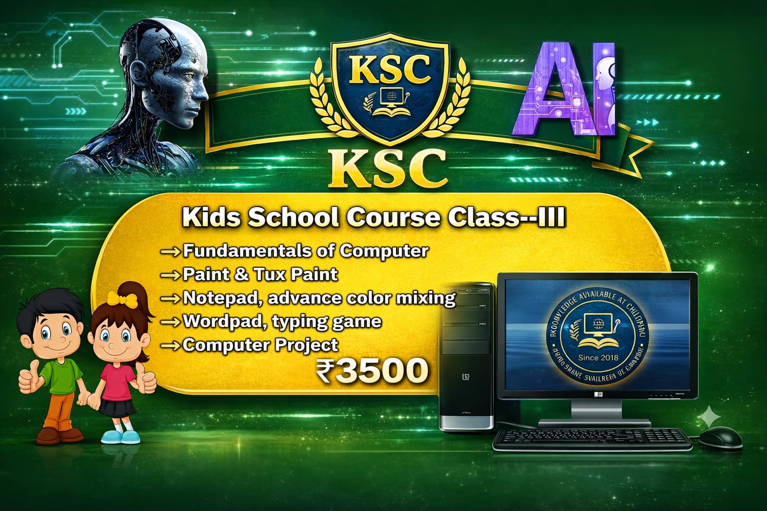 KSC - Kids School Course ( 3 )